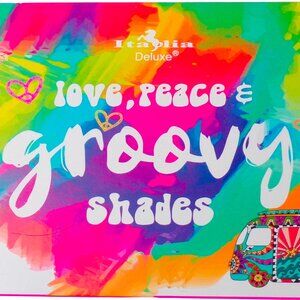 Italia Deluxe Love, Peace Groovy Shades Eyeshadow Palette